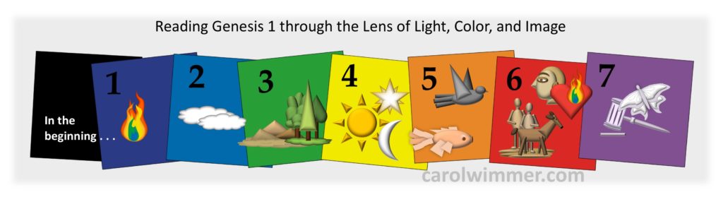 Reading Through the Lens of Light, Color and Image